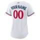 Women's Minnesota Twins Nike White Home Replica Custom Jersey