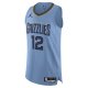 Men's Memphis Grizzlies Ja Morant Jordan Brand Light Blue Player Jersey - Statement Edition