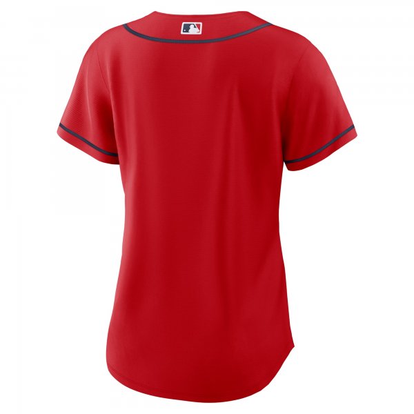 Women's Atlanta Braves Nike Red Alternate Replica Team Jersey