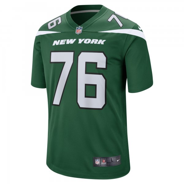 Men's New York Jets Duane Brown Nike Gotham Green Team Game Jersey