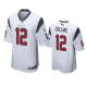 Men's Houston Texans #12 Nico Collins White Game Jersey