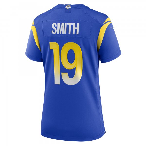 Women's Los Angeles Rams Xavier Smith Nike Royal Home Game Jersey