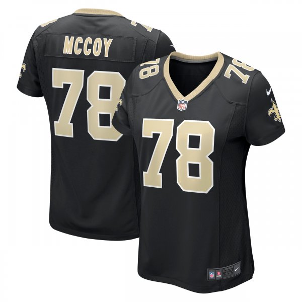 Women's New Orleans Saints Erik Mccoy Nike Black Game Jersey