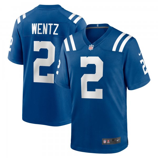 Youth Indianapolis Colts Carson Wentz Nike Royal Game Jersey