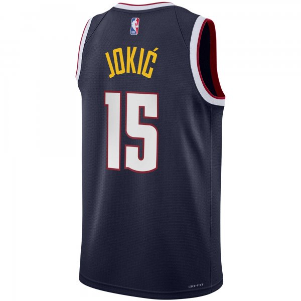 Youth Denver Nuggets Nikola Jokic Nike Navy Swingman Jersey - Icon Edition