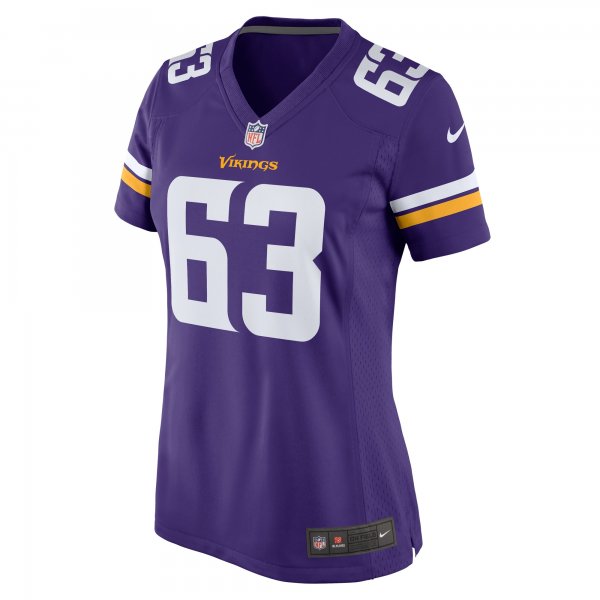 Women's Minnesota Vikings Coy Cronk Nike  Purple Team Game Jersey