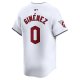 Men's Cleveland Guardians Andres Gimenez Nike White Home Limited Player Jersey