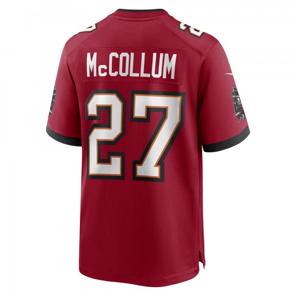 Men's Tampa Bay Buccaneers Zyon McCollum Nike Red Game Player Jersey