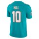 Men's Miami Dolphins Tyreek Hill Nike Aqua Vapor F.U.S.E. Limited Jersey