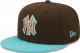 New York Yankees Brown And Blue Cap