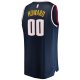 Men's Denver Nuggets Markus Howard Fanatics Navy 2021/22 Fast Break Replica Jersey - Icon Edition