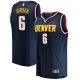 Men's Denver Nuggets DeAndre Jordan Fanatics Navy Fast Break Player Jersey - Icon Edition