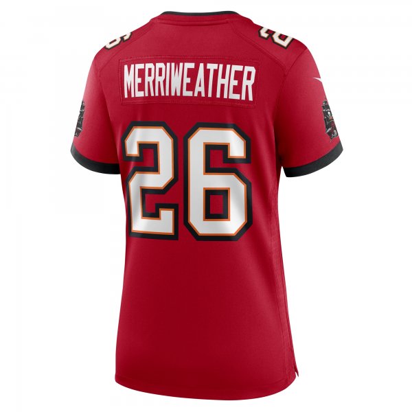 Women's Tampa Bay Buccaneers Kaevon Merriweather Nike  Red  Game Jersey