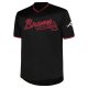 Men's Atlanta Braves Profile Black Big & Tall Pop Fashion Jersey