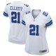 Women's Dallas Cowboys Ezekiel Elliott Nike White Team Game Jersey