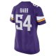 Women's Minnesota Vikings Anthony Barr Nike  Purple Team Game Jersey