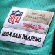 Men's Miami Dolphins Dan Marino Mitchell & Ness Aqua 1984 Retired Player Legacy Replica Jersey