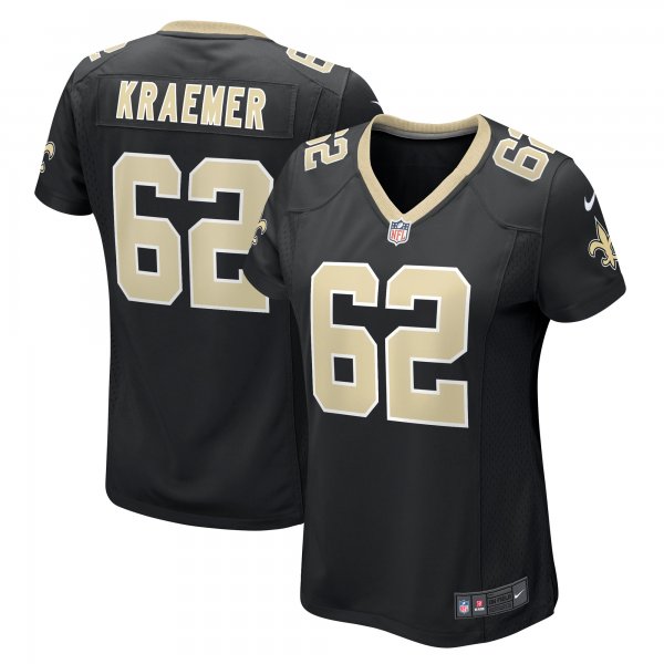 Women's New Orleans Saints Tommy Kraemer Nike  Black Team Game Jersey