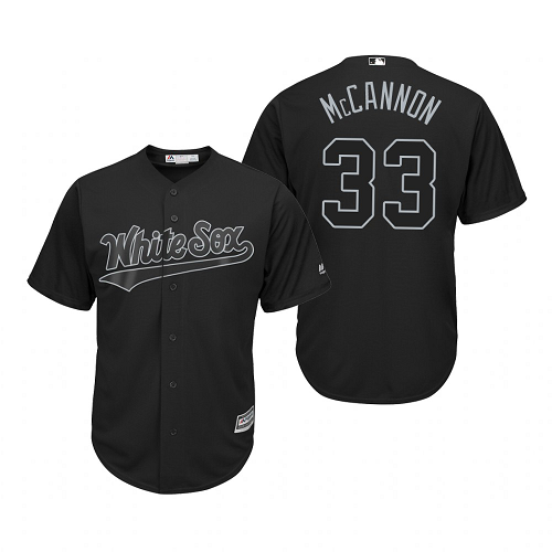 Chicago White Sox James McCann Mccannon Black 2019 Players Weekend MLB Jersey