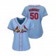 Women's St. Louis Cardinals Adam Wainwright Majestic Alternate 2019 Cool Base MLB Jersey