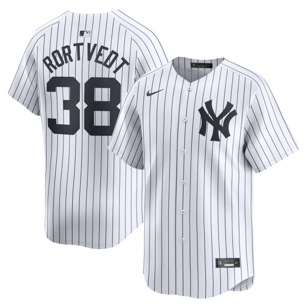 Men's New York Yankees Ben Rortvedt Nike White Home Limited Player Jersey