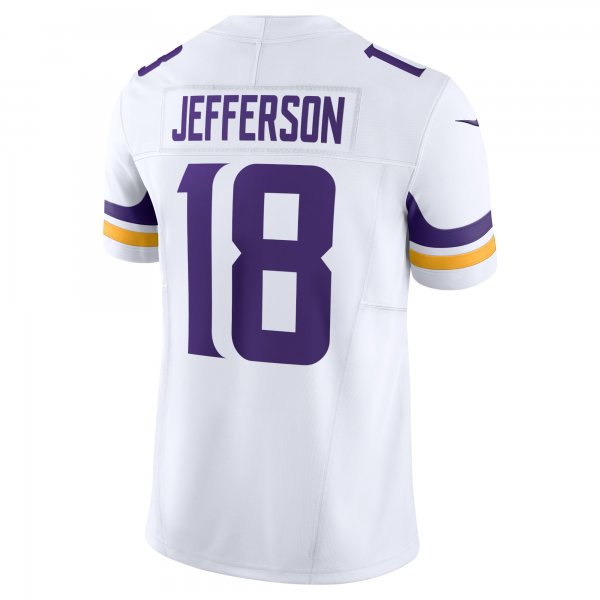 Men's Minnesota Vikings Justin Jefferson Nike White Vapor F.U.S.E. Limited Jersey