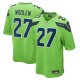 Men's Seattle Seahawks Tariq Woolen Nike Neon Green  Game Jersey