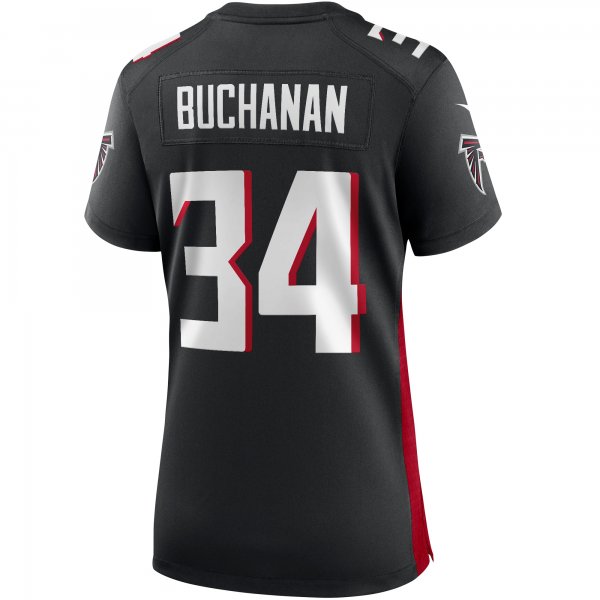 Women's Atlanta Falcons Ray Buchanan Nike Black Game Retired Player Jersey