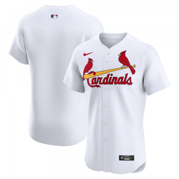 Men's St. Louis Cardinals Nike White Home Elite Jersey