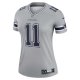 Women's Dallas Cowboys Micah Parsons Nike Silver Inverted Legend Jersey