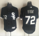 Chicago White sox #72 Carlton Fisk Black Flexbase Collection Stitched MLB Jersey