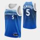 2023-24 City Edition Minnesota Timberwolves #5 Anthony Edwards Blue Swingman Jersey