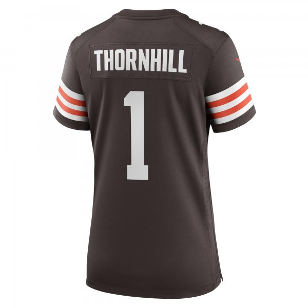 Women's Cleveland Browns Juan Thornhill Nike Brown Nike Women's All Player Jersey