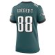 Women's Philadelphia Eagles Dallas Goedert Nike Midnight Green Team Game Jersey