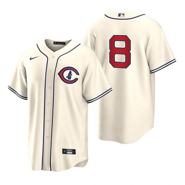 Men's MLB Chicago Cubs Andre Dawson #8 2022 Field of Dreams Cream Jersey