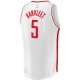 Youth Houston Rockets Fred VanVleet Fanatics White Fast Break Replica Player Jersey - Association Edition