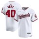 Men's Washington Nationals Josiah Gray Nike White Home Limited Player Jersey