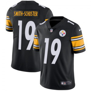 Youth Nike Pittsburgh Steelers #19 JuJu Smith-Schuster Limited Black Team Color NFL Jersey