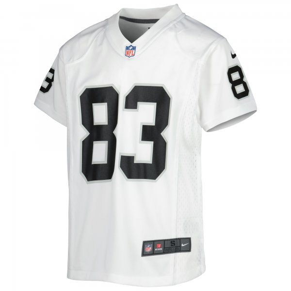 Youth Las Vegas Raiders Darren Waller Nike White Game Jersey