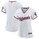 Women's Washington Nationals Nike White Home Blank Replica Jersey