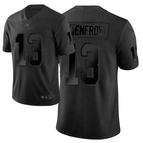 Las Vegas Raiders #13 Hunter Renfrow Black Men's Stitched NFL Limited City Edition Jersey