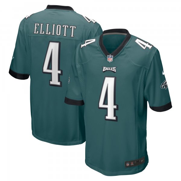 Men's Philadelphia Eagles Jake Elliott Nike Midnight Green Game Jersey