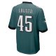 Men's Philadelphia Eagles Rick Lovato Nike Midnight Green Game Jersey