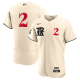 Men's Texas Rangers Marcus Semien #2 Nike Cream 2023 City Connect Flex Base Player Jersey