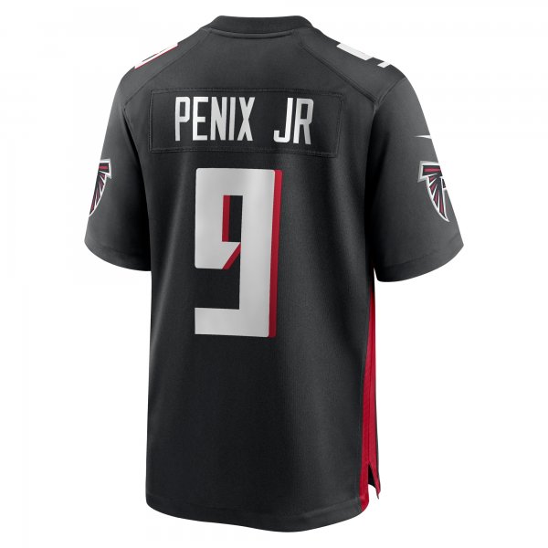 Men's Atlanta Falcons Michael Penix Jr. Nike Black 2024 NFL Draft First Round Pick Player Game Jersey