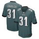 Men's Philadelphia Eagles Mario Goodrich Nike Midnight Green Game Player Jersey