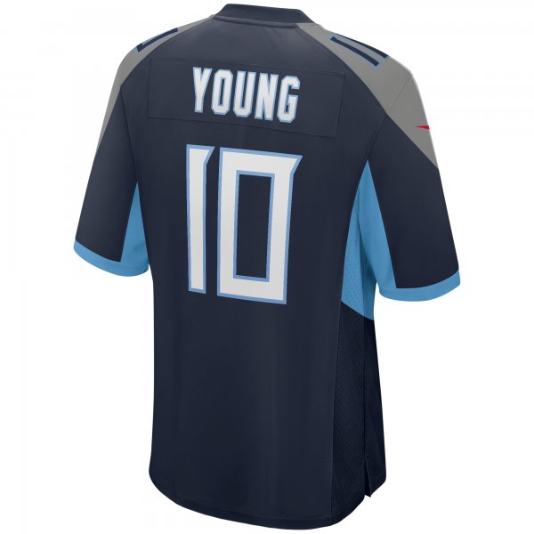 Men's Tennessee Titans Vince Young Nike Navy Game Retired Player Jersey