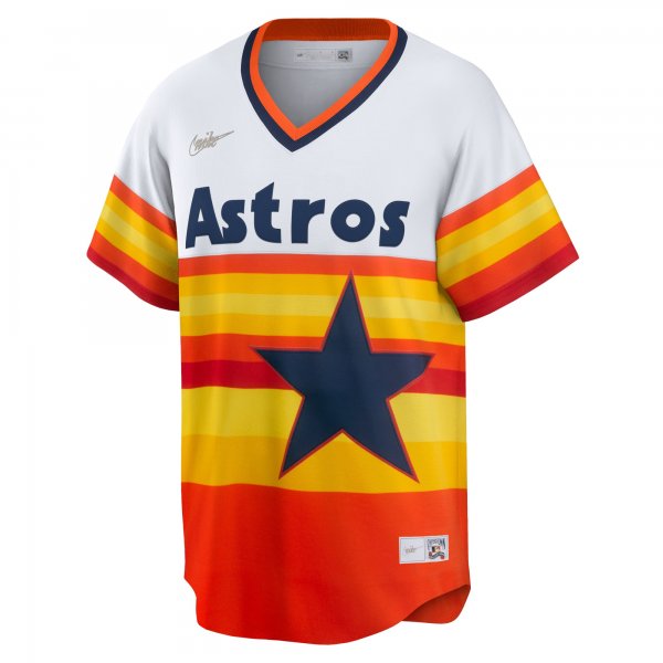 Men's Houston Astros Nike White Home Cooperstown Collection Team Jersey