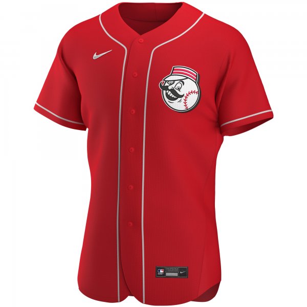 Men's Cincinnati Reds Nike Scarlet Alternate Team Logo Jersey