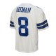 Men's Dallas Cowboys Troy Aikman Mitchell & Ness White Legacy Replica Jersey